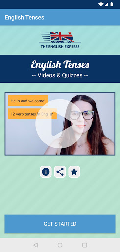 Android application English Tenses with Videos screenshort