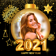 2021 New Year Photo Frame