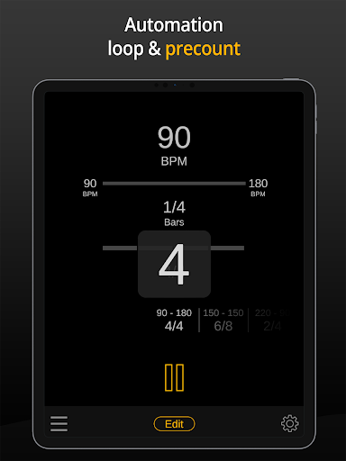 Screenshot of Metronome by Polygonium