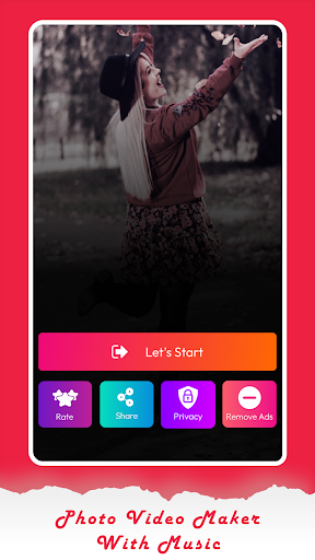 Android application Photo Video Maker With Music screenshort