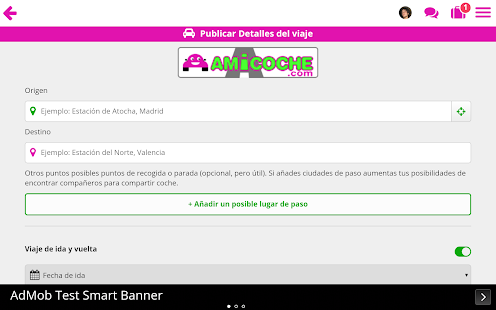 Amicoche - Compartir coche Screenshot