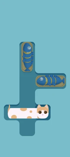 Cat Stretch Puzzle Adventure - Screenshot 1