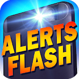 Alerts Flash on CALL & SMS icon
