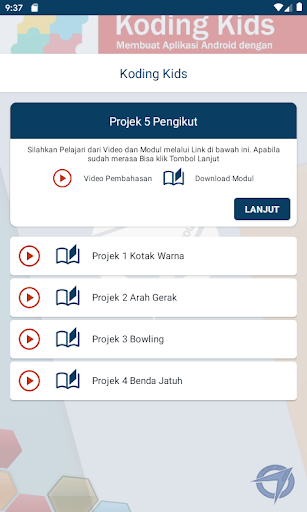 Aqila Coding Course Screen 3