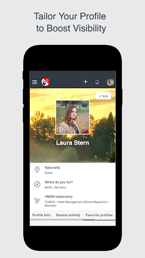 Android application Alumni HMSM screenshort