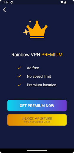 Rainbow VPN -Fast & Secure VPN Screen 3