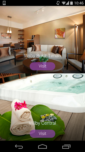 Android application Wilby screenshort