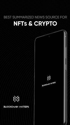 Android application Blockchain Matters screenshort