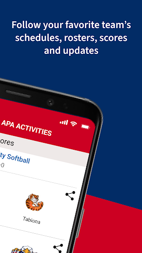Draper APA Activities Screen 3