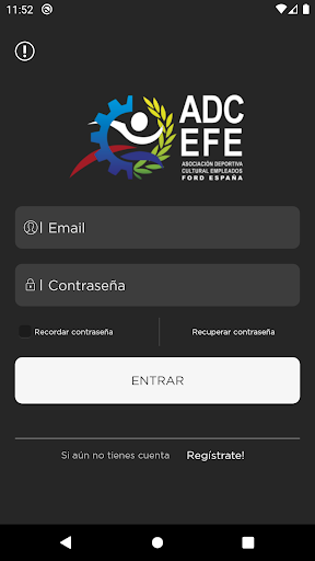 Android application Asociacion Deportiva Ford screenshort