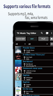 TK Music Tag Editor -Complete- Captura de pantalla