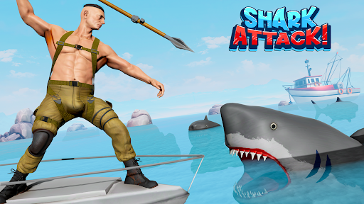 Shark simulator 3d shark games Screen 3