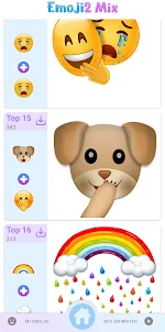 Emoji2 mix animated stickers