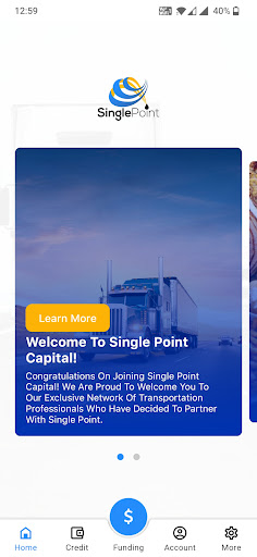 Android application Single Point screenshort