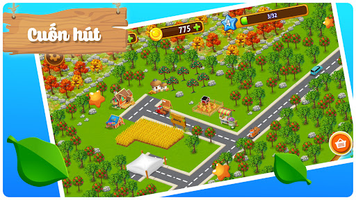 Android application Green Farm: Farming & Building screenshort