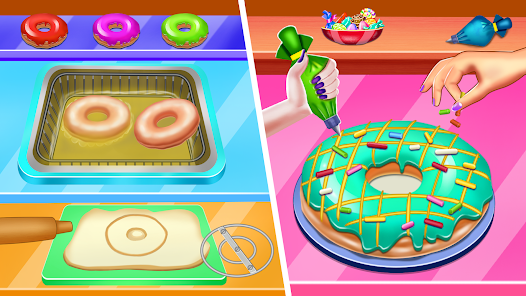 Donut Maker Game: Bakery Stack - Apps on Google Play
