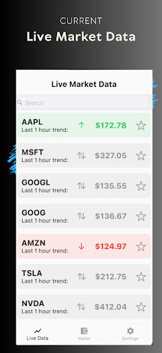 Android application Stock Wallet Max screenshort