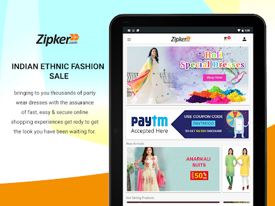 Zipker store ethnic wear