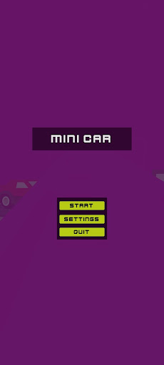 Android application Mini Car screenshort