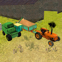 Harvester Driving 3D: Wheat Unloading