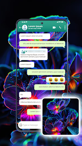 Zenset: Mobile Chat Wallpapers Screenshot 4 - AppWisp.com