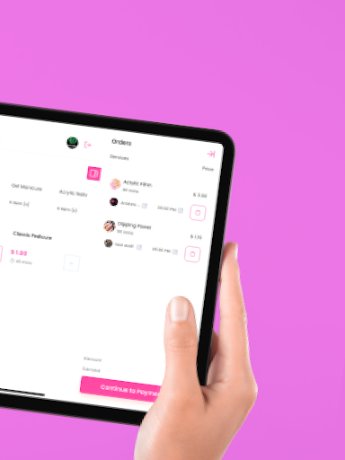 Salonbookly Manager Screen 2