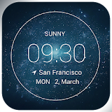 Minimal Style Weather Clock Wi icon