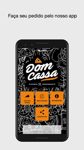 Android application Pizzaria Dom Cassa screenshort