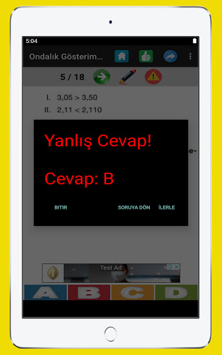 5. Sınıf Tüm Dersler Test Çöz