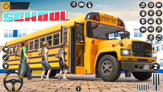 Trò chơi lái xe School Bus Sim