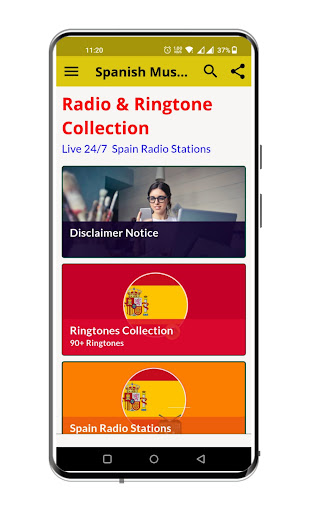 Spanish Ringtones & Radio Screen 2