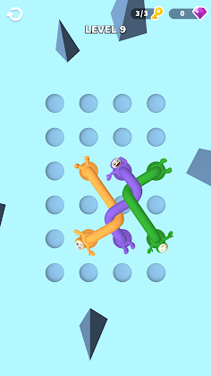 Twisted Puzzle: UnTangle Ropes - Screenshot 1