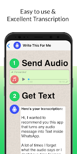 Convert Audio to Text: Transcribe Meeting WhatsApp 1.0.46 APK screenshots 6
