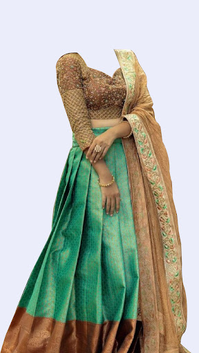 Women Saree Photo Suit screenshot 17