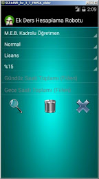 Ek Ders Hesaplama Robotu poster 2