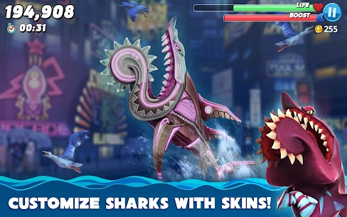 Hungry Shark World 4.9.4 MOD APK (UNLIMITED GOLD | UNLIMITED PEARL | UNLIMITED DIAMONDS | NO ADS) 9