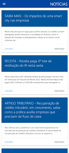 Android application EB Assessoria Contábil screenshort