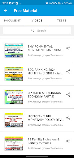CHANAKYA group of Economics Screen 3