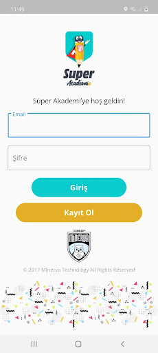 Android application Super Akademi screenshort