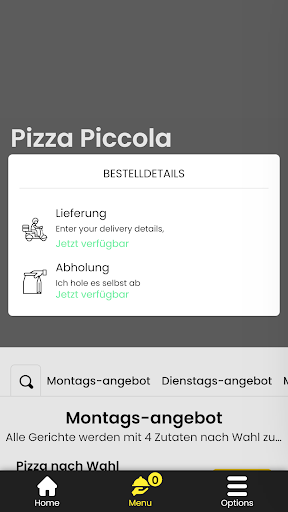 Pizza Piccola Schönborn Screen 3