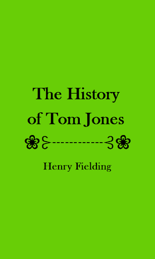 Android application The History of Tom Jones eBook screenshort