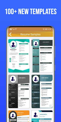 Android application Resume Builder : CV Maker Pro screenshort