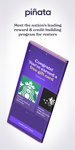 Android application Piñata: Make Rent Rewarding screenshort