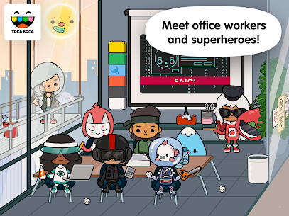 Toca Life: Office MOD APK 1.5.1-play  (All Unlocked) 4