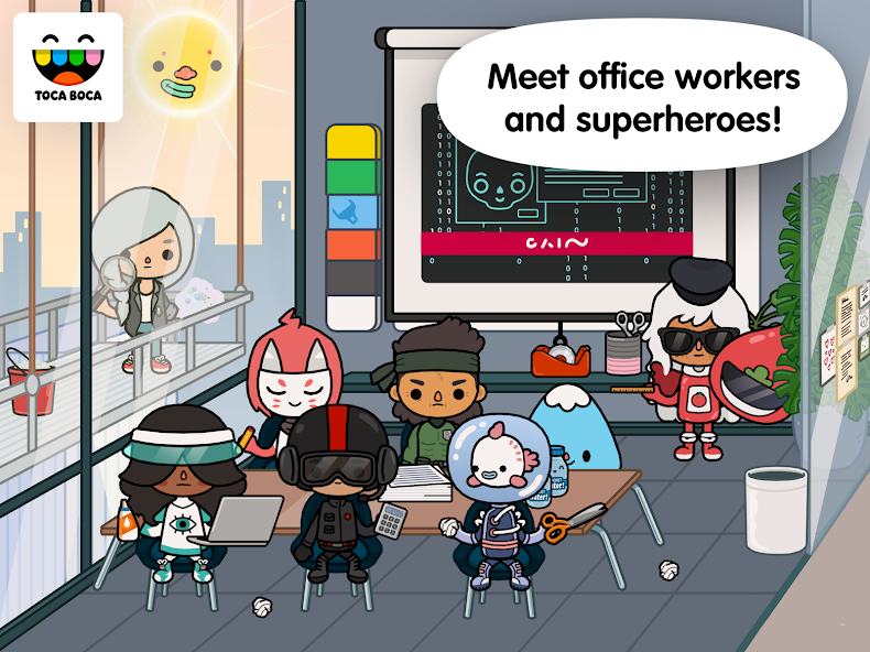 Toca Life: Office banner