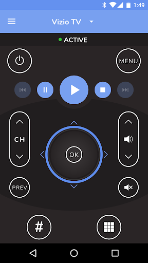 PUCK Remote App Screen 2