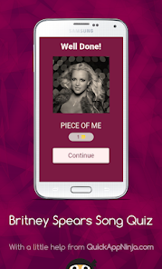 Captura 6 Britney Spears Song Quiz android