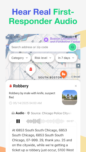 CrimeRadar screenshot 2