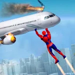 Cover Image of 下载 Flying Spider Superhero Game  APK