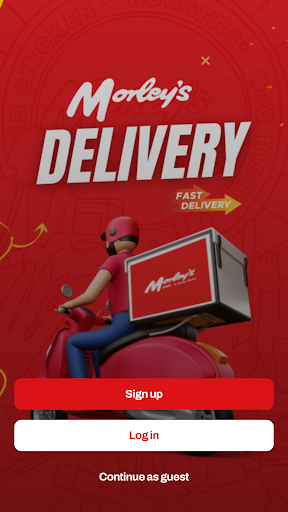 Android application Morley's Delivery screenshort